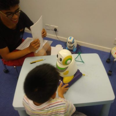 機哥伴小星​ RABI (Robot for Autism Behavioral Intervention)課程